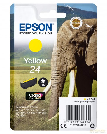 Cartuccia Giallo Elefante Xp750