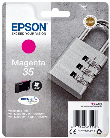 Cartuccia Magenta 35 Lucchetto