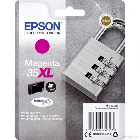Cartuccia Magenta 35xl Lucchetto