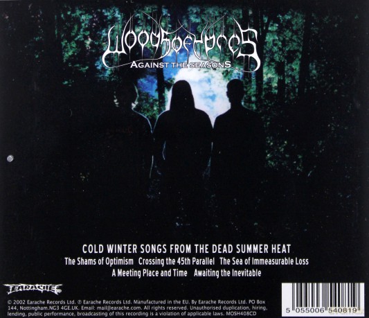 Woods Of Ypres: Against The Seasons Cold Winter Songs From The Dead Summer Heat [CD]