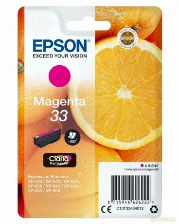 Cartuccia Magenta T33 Arancia
