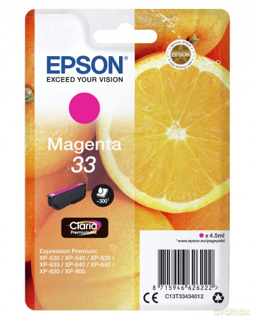 Cartuccia Magenta T33 Arancia