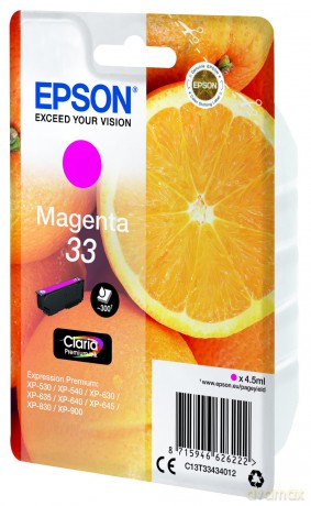 Cartuccia Magenta T33 Arancia