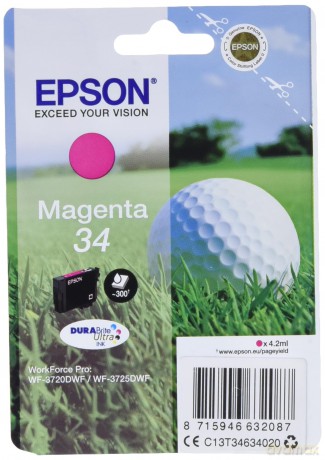 Cartuccia Magenta34 Pallina Da Golf