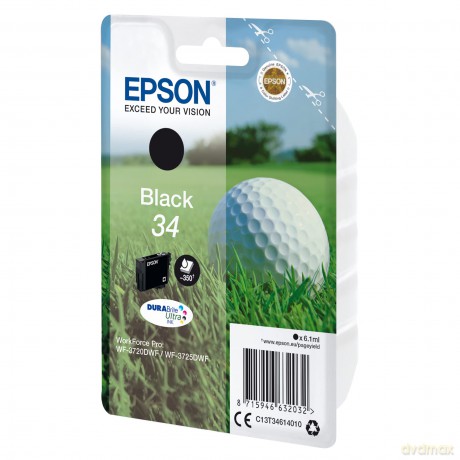 Cartuccia Nero 34 Pallina Da Golf