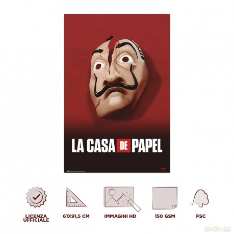 Casa De Papel (La): Mascara (Poster)