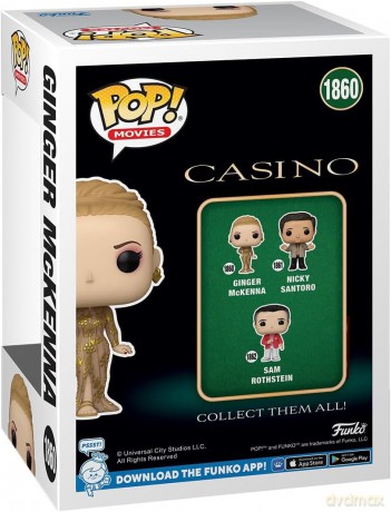 Casino Pop! Movies Vinyl Figur Ginger Mckenna 9 Cm