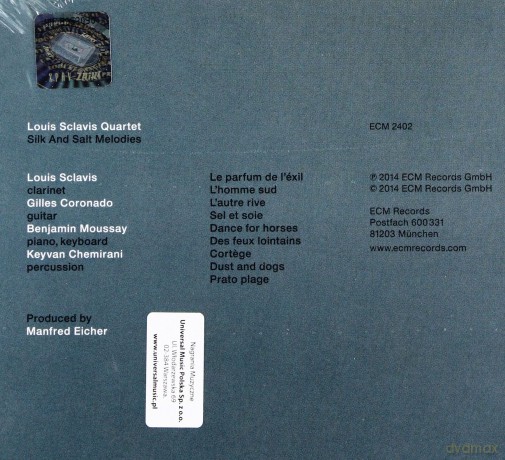 Louis Sclavis Quartet: Silk And Salt Melodies [CD]