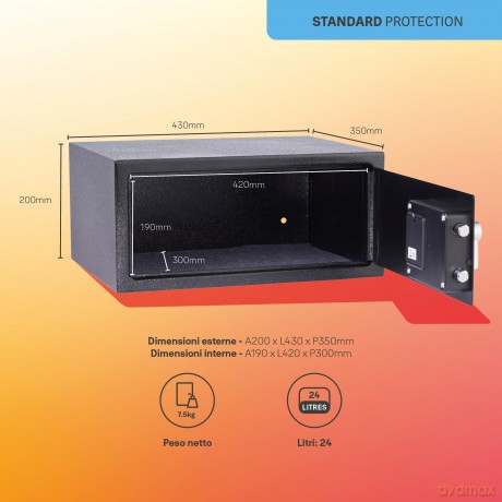 Cassaforte Per Laptop Serie Value