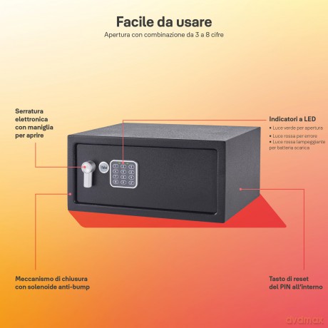 Cassaforte Per Laptop Serie Value