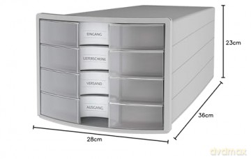 Casset. Implus 4 Cass. Grigio/Trasp
