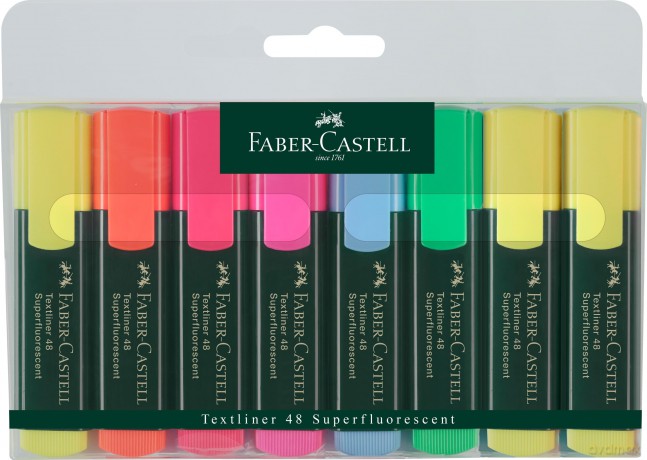 Castell - Textliner 48 Refill 8er Set