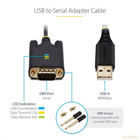 Cavo Adattatore Usb Seriale 3m