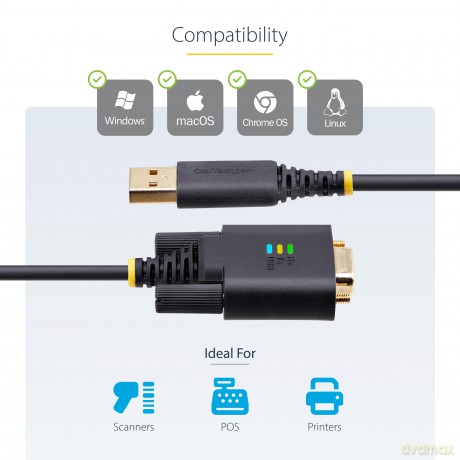 Cavo Adattatore Usb Seriale 3m