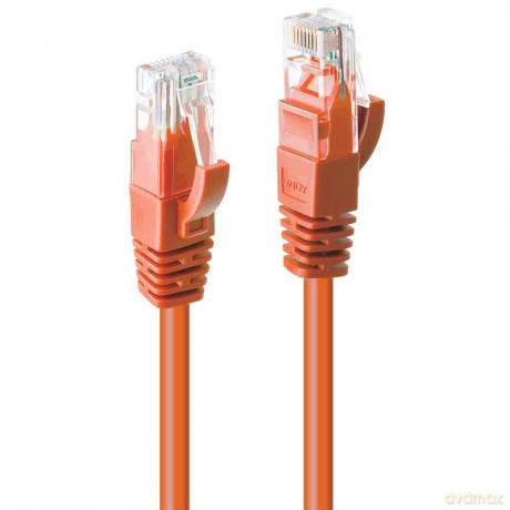 Cavo Cat. 6 U/Utp Arancione 3m