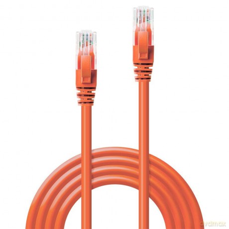 Cavo Cat. 6 U/Utp Arancione 3m