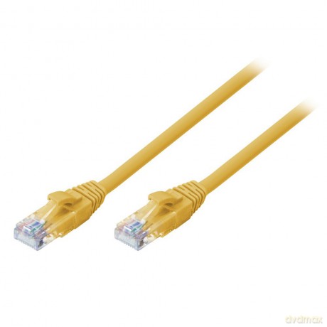 Cavo Di Rete Cat.6 U Utp Giallo 1m