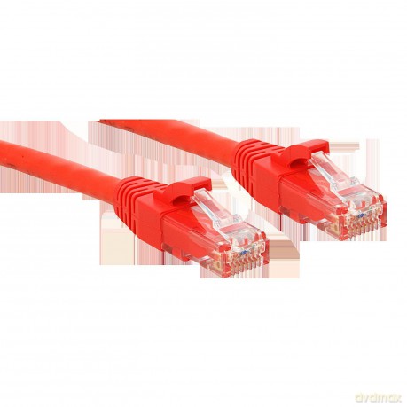 Cavo Di Rete Cat.6 U/Utp Rosso 3m