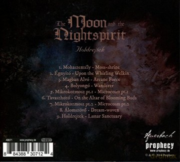 The Moon And The Nightspirit: Holdrejtek [CD]