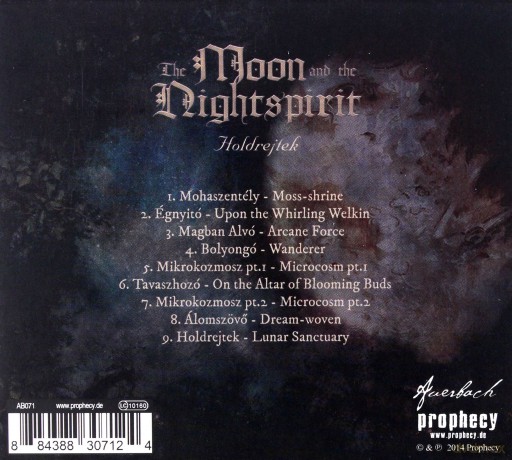 The Moon And The Nightspirit: Holdrejtek [CD]