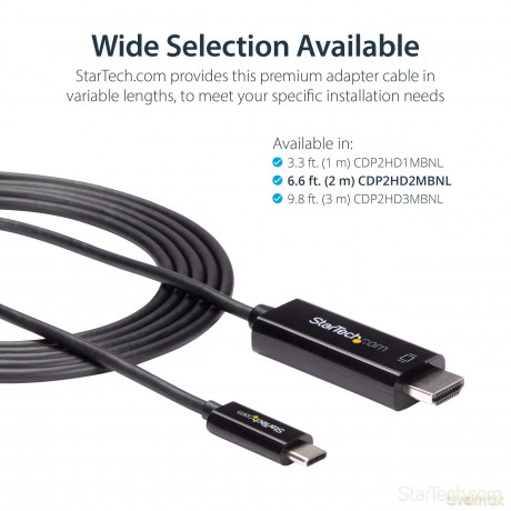 Cavo Hdmi A Usb-C Da 2m - 4k