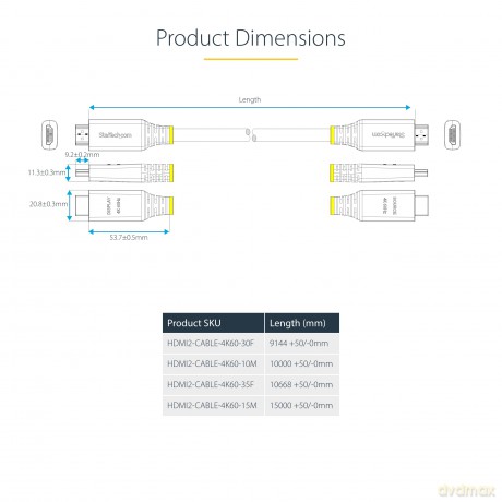 Cavo Hdmi Attivo Da 10m
