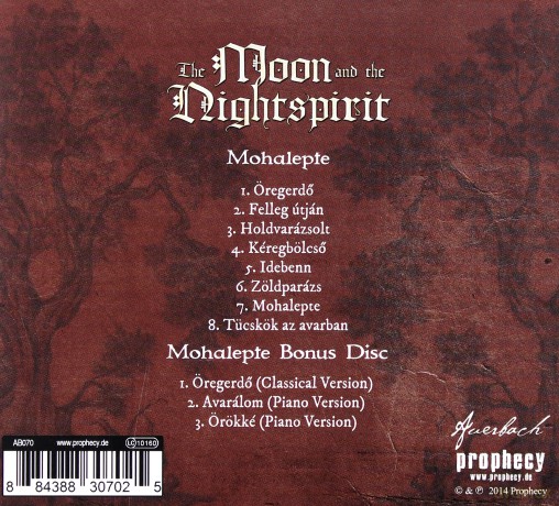 The Moon And The Nightspirit: Mohalepte [2CD]