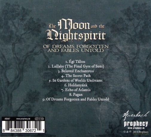 The Moon And The Nightspirit: Of Dreams Forgotten And Fables Untold [CD]