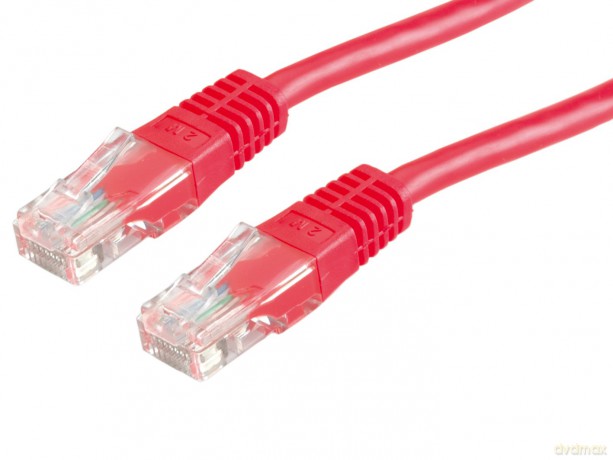 Cavo Rete 0.5m Utp Cat 6 Bulk Rosso