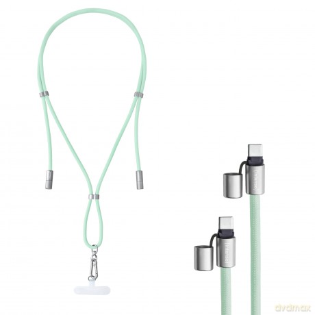Cavo Ricarica Us-C 60w Green