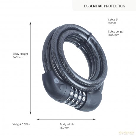 Cavo Sicurezza Combinazione - Bici