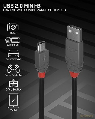 Cavo Usb 2.0 A Mini-B Nero 1m