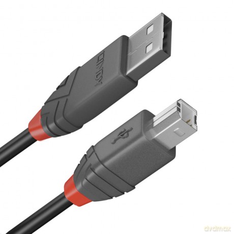 Cavo Usb 2.0 A/B Anthra Line, 0.2m