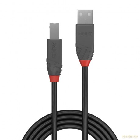 Cavo Usb 2.0 A/B Anthra Line, 0.2m