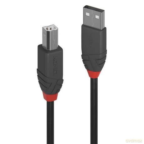 Cavo Usb 2.0 A/B Anthra Line, 0.5m