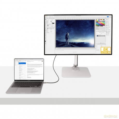 Cavo Usb4 Usb-C 40gbps 100w Pd