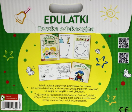 Edulatki. Teczka edukacyjna 3-latka [KSIĄŻKA]