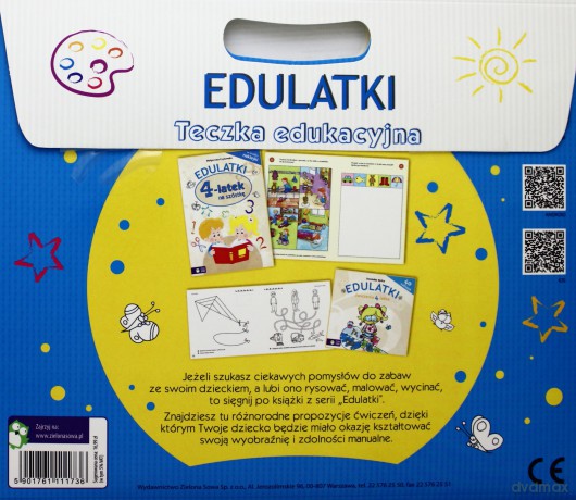 Edulatki. Teczka edukacyjna 4-latka [KSIĄŻKA]