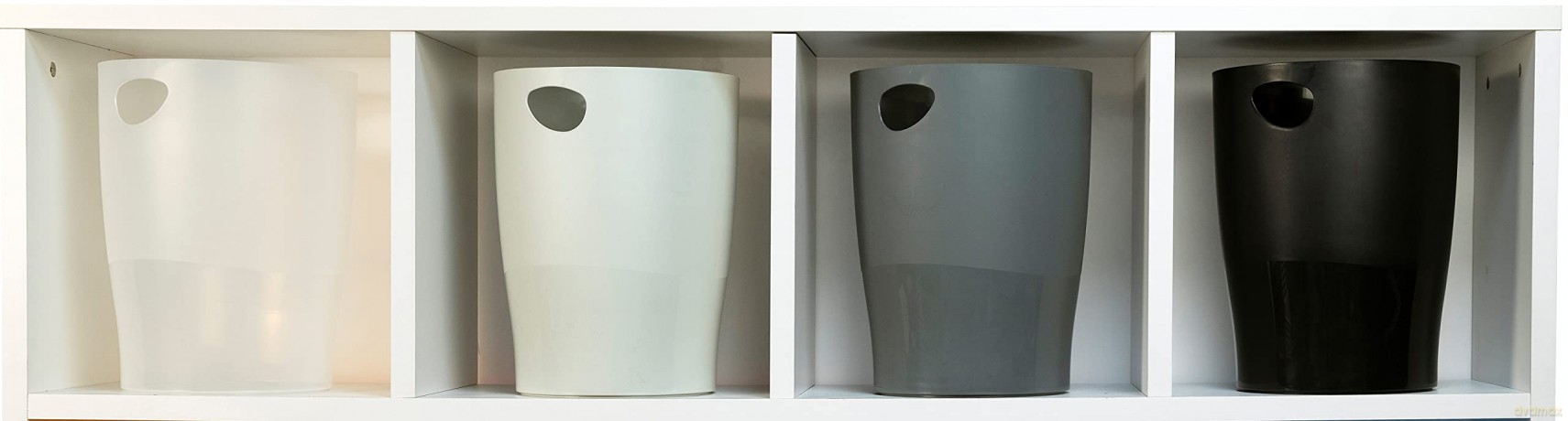 Cestino Gettacarte Ecobin Grigio