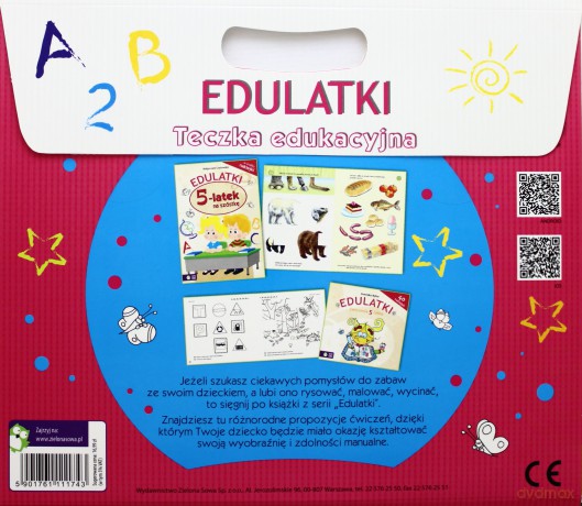 Edulatki. Teczka edukacyjna 5-latka [KSIĄŻKA]