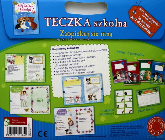Zaopiekuj się mną! Teczka szkolna 1 [KSIĄŻKA]
