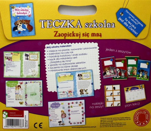 Zaopiekuj się mną! Teczka szkolna 2 [KSIĄŻKA]
