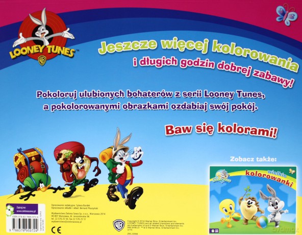 Wielkie kolorowanki cz. 2 Looney Tunes [KSIĄŻKA]