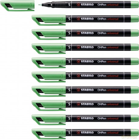Cf.10stabilo Ohpen Superfine Verde