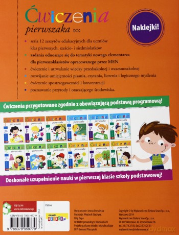 Matematyka. Ćwiczenia Pierwszaka - Iwona Orowiecka [KSIĄŻKA]