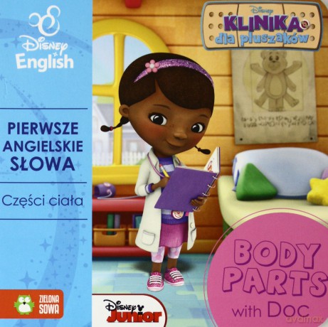 Pierwsze angielskie słowa z Dosią. Części ciała [KSIĄŻKA]