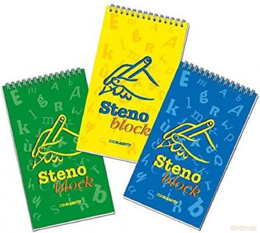 Cf10 Blocco Stenografia Colori Ass
