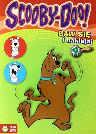 Baw Się I Naklejaj 4 Scooby Doo [KSIĄŻKA]