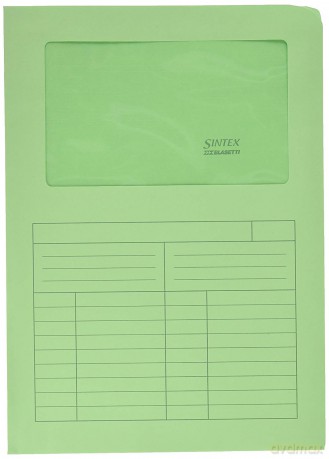 Cf10 Cartellina Sintex Verdi