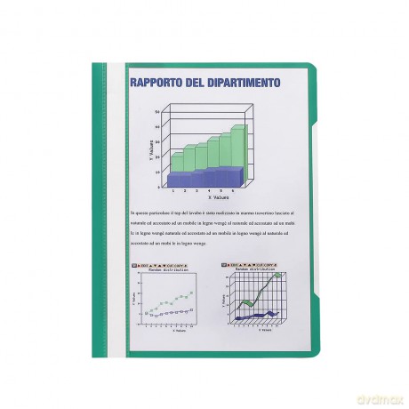 Cf10 Cartelline Con Pressino Verdes
